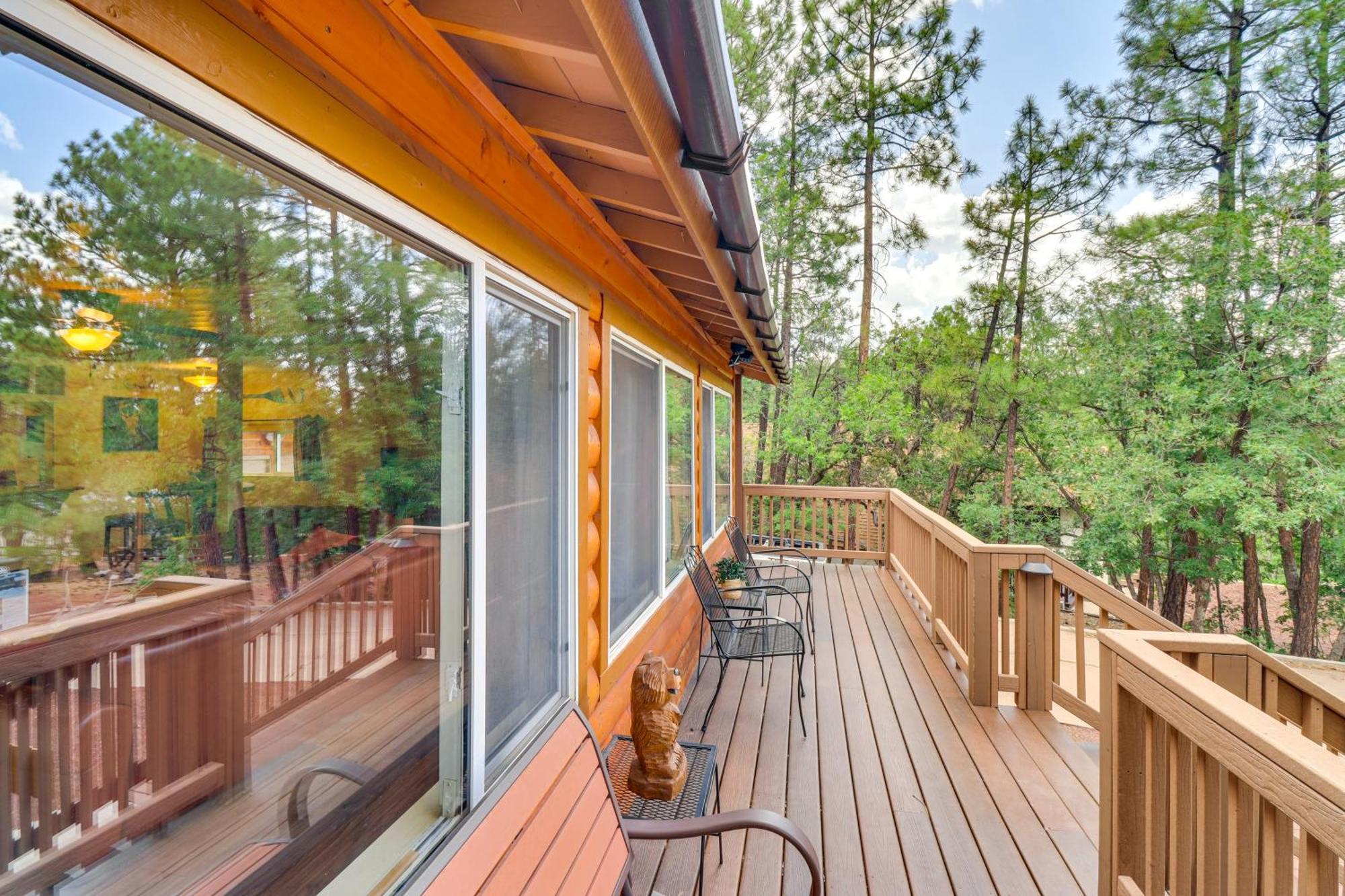 Show Low Cabin With Bbq And Fire Pit Pets Welcome! Eksteriør billede