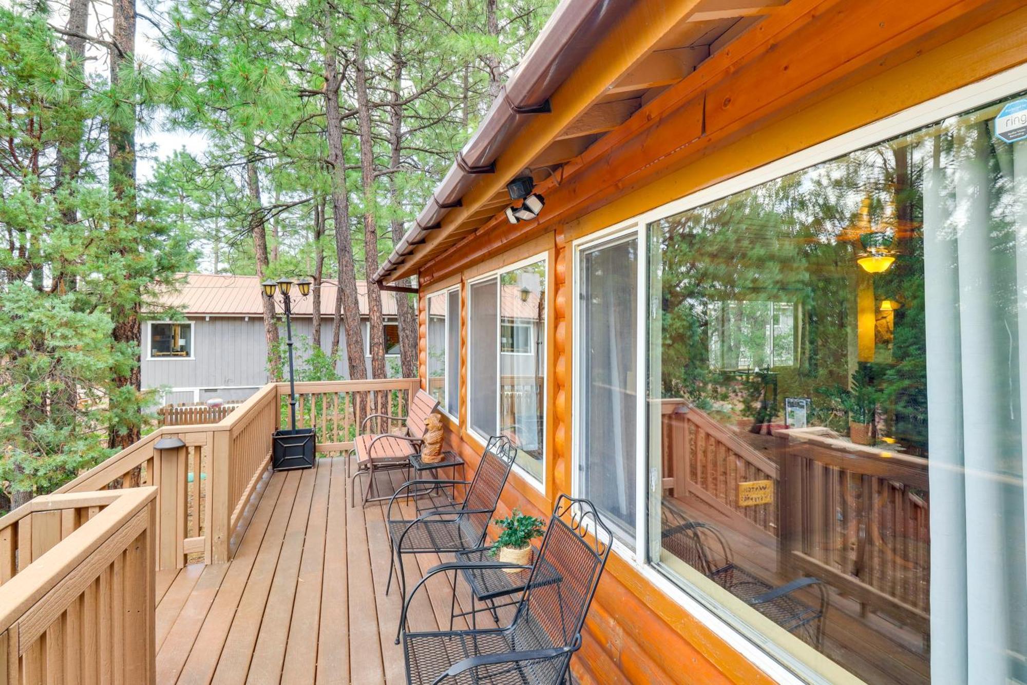 Show Low Cabin With Bbq And Fire Pit Pets Welcome! Eksteriør billede