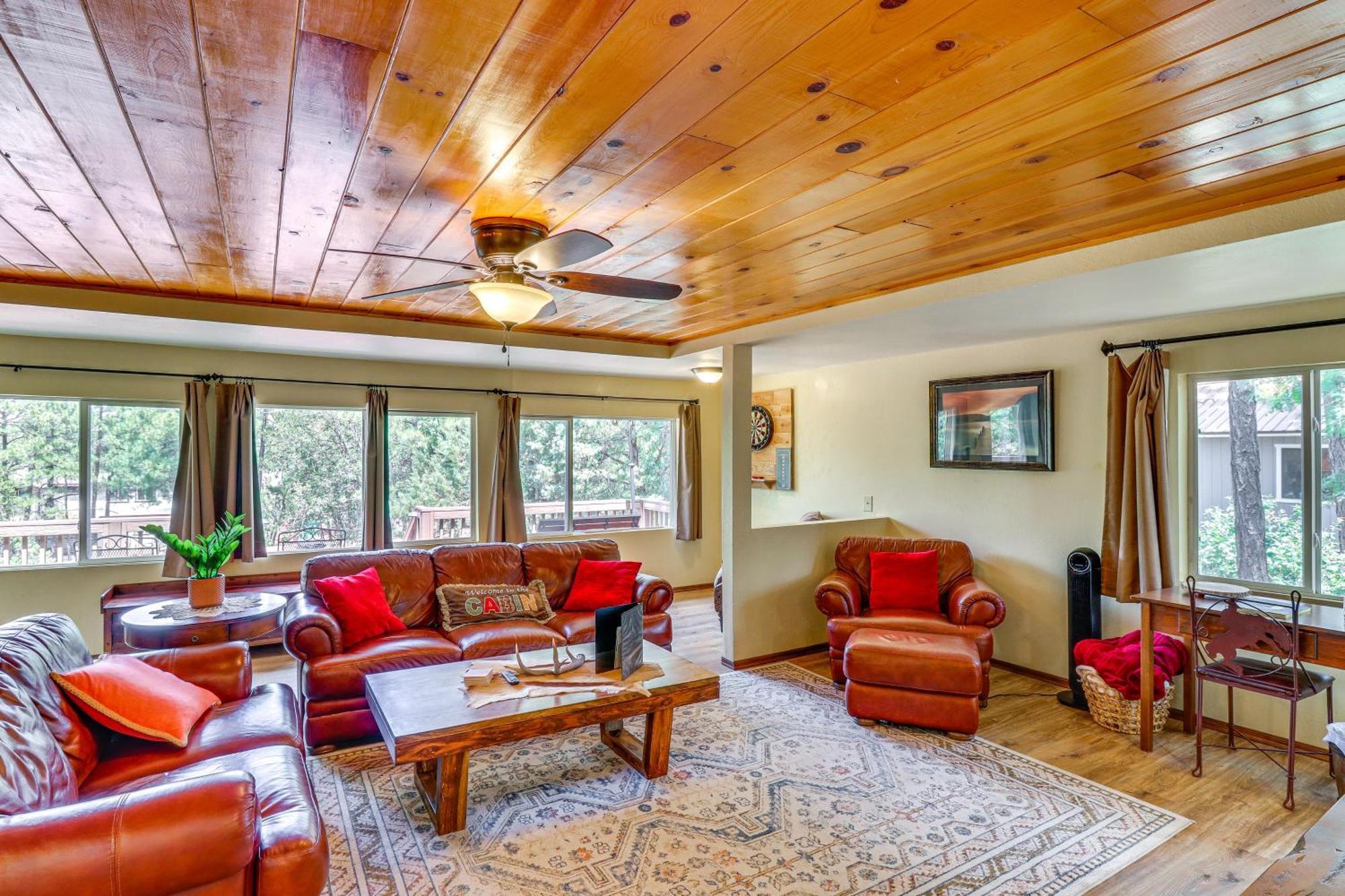 Show Low Cabin With Bbq And Fire Pit Pets Welcome! Eksteriør billede
