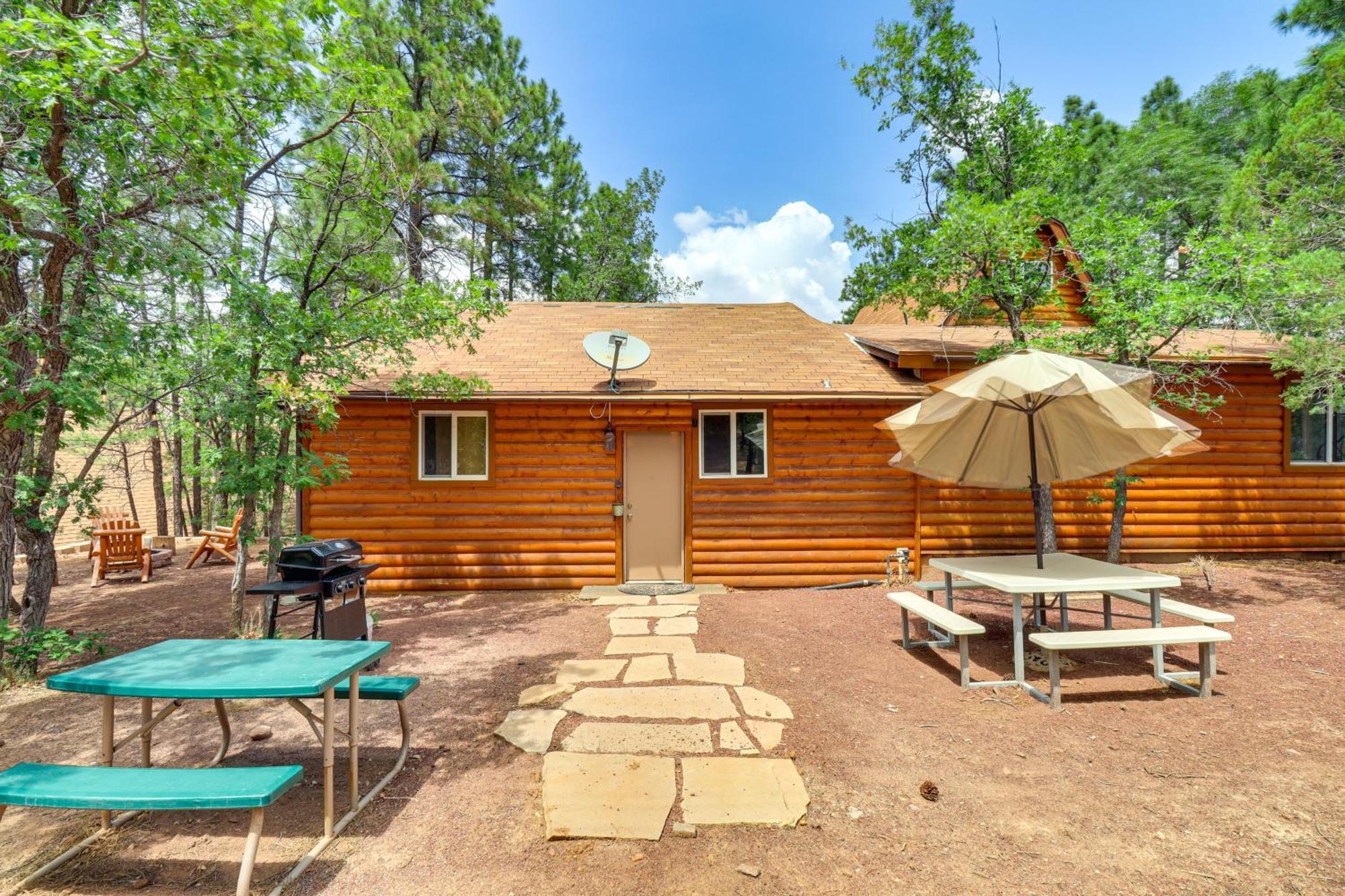 Show Low Cabin With Bbq And Fire Pit Pets Welcome! Eksteriør billede